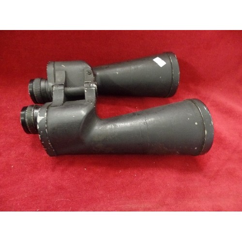 170 - HEAVY VINTAGE FUJI MEIBO MARINE-TESTED BINOCULARS. 10 X 70.