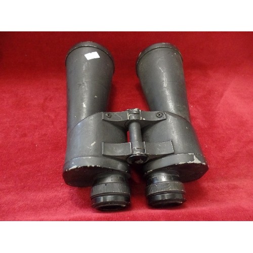 170 - HEAVY VINTAGE FUJI MEIBO MARINE-TESTED BINOCULARS. 10 X 70.