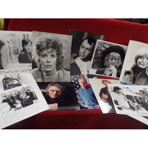 149 - VINTAGE OFFICIAL PRESS PHOTOGRAPHS, APPROX X 100 IMAGES FROM FILM AND TV. MAINLY 10 X 8 BLACK & WHIT... 