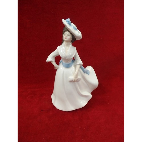 48 - A ROYAL DOULTON BONE CHINA FIGURE 