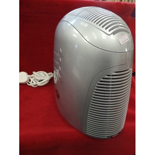 337 - PREM-I-AIR AIR PURIFIER. ANION & HEPA SYSTEM. SILVER.