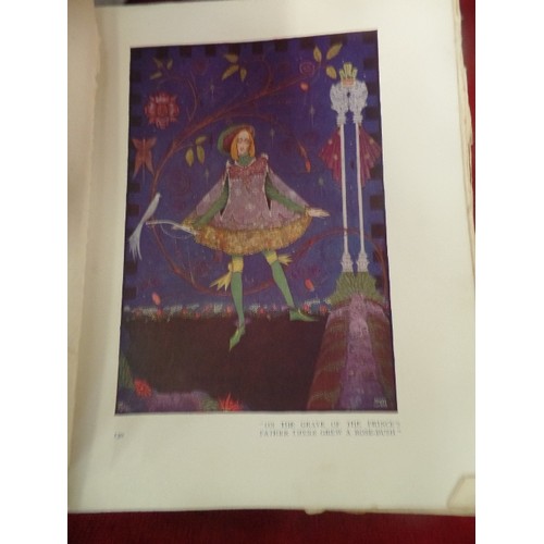 381 - VINTAGE 1930'S 'FAIRY TALES BY HANS CHRISTIAN ANDERSON' ILLUSTRATED BY HARRY CLARKE. VERY FRAGILE.