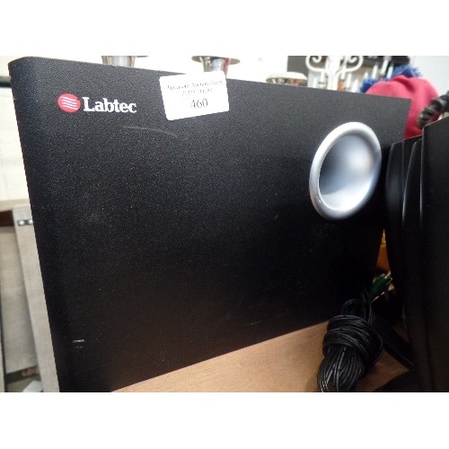 460 - LABTEC MULTI-MEDIA SPEAKER SET. ARENA 675.