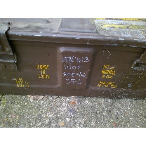 619 - METAL AMMO BOX