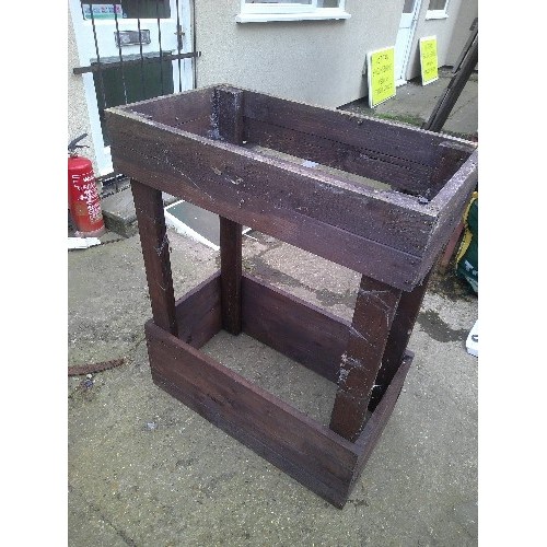 641 - HAND MADE POTTING TROUGH