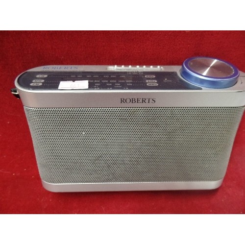 181 - ROBERTS PORTABLE RADIO. 'NEW CLASSIC 993' LW/MW/FM WAVEBAND.