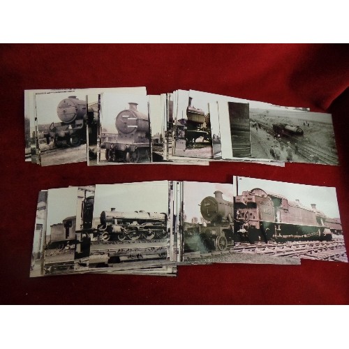 65 - OVER 300 STEAM AND LOCOMOTIVE PRINTS