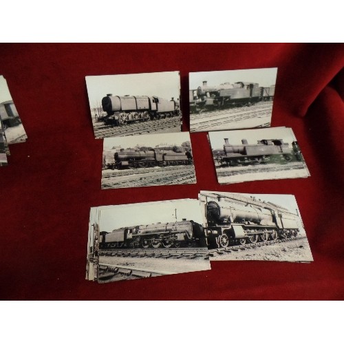 65 - OVER 300 STEAM AND LOCOMOTIVE PRINTS