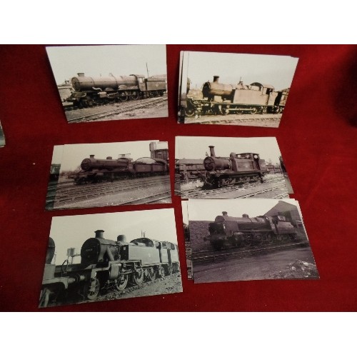 65 - OVER 300 STEAM AND LOCOMOTIVE PRINTS