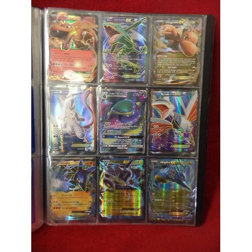 72 - ALBUM OF POKEMON CARDS. 10 PAGES, 9 CARDS PER PAGE. WOTC BASE SET, JUNGLE, DIAMOND AND PEARL REVERSE... 