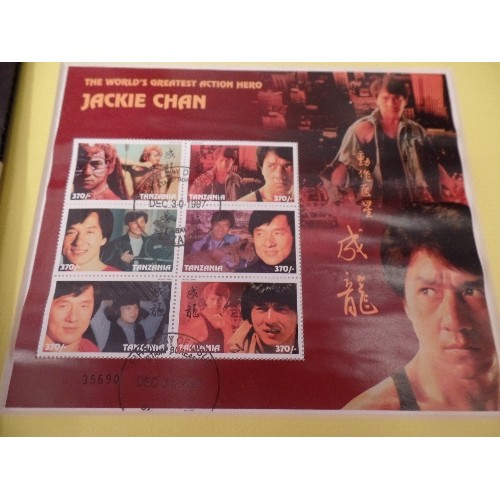 90 - FIRST DAY COVERS. INC BRUCE LEE, JACKIE CHAN, DISNEY.