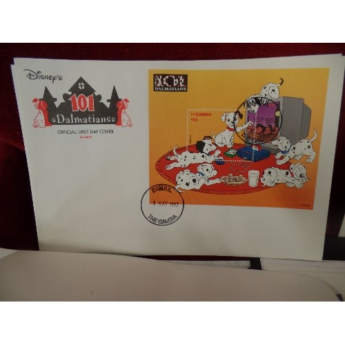 90 - FIRST DAY COVERS. INC BRUCE LEE, JACKIE CHAN, DISNEY.