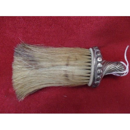 35 - SILVER HALLMARKED CRUMB BRUSH BIRMINGHAM 1891 BROCKWELL & SON