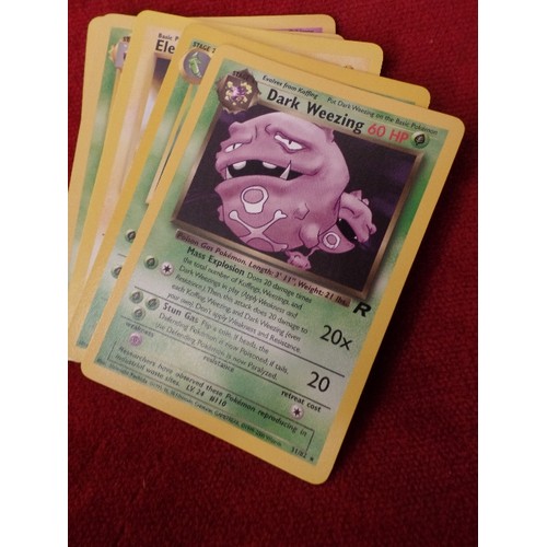 321 - POKEMON WOTC NEO DISCOVERY, TEAM ROCKET, JUNGLE ETC.