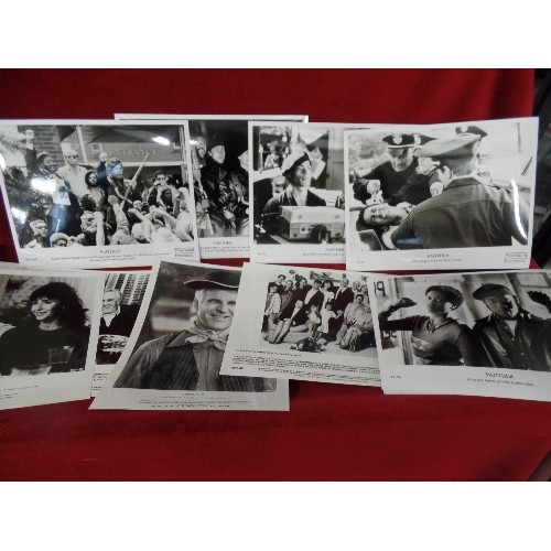 59 - VINTAGE OFFICIAL PRESS PHOTOGRAPHS, APPROX X 100 IMAGES FROM FILM AND TV. MAINLY 10 X 8 BLACK & WHIT... 