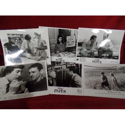 59 - VINTAGE OFFICIAL PRESS PHOTOGRAPHS, APPROX X 100 IMAGES FROM FILM AND TV. MAINLY 10 X 8 BLACK & WHIT... 