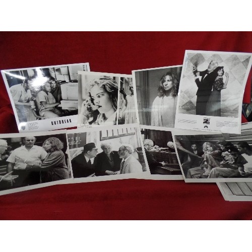 60 - VINTAGE OFFICIAL PRESS PHOTOGRAPHS, APPROX X 100 IMAGES FROM FILM AND TV. MAINLY 10 X 8 BLACK & WHIT... 