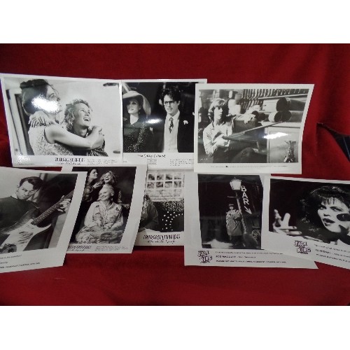 61 - VINTAGE OFFICIAL PRESS PHOTOGRAPHS, APPROX X 100 IMAGES FROM FILM AND TV. MAINLY 10 X 8 BLACK & WHIT... 