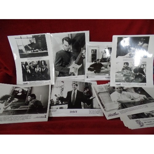 61 - VINTAGE OFFICIAL PRESS PHOTOGRAPHS, APPROX X 100 IMAGES FROM FILM AND TV. MAINLY 10 X 8 BLACK & WHIT... 