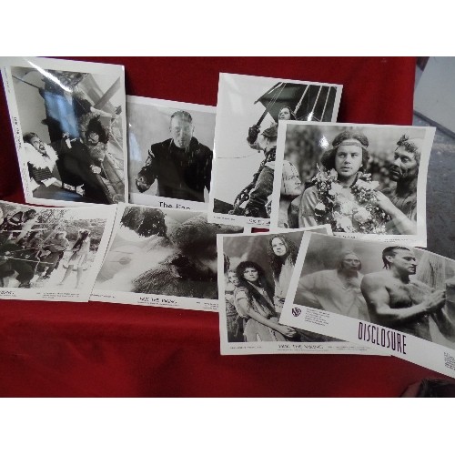 51 - VINTAGE OFFICIAL PRESS PHOTOGRAPHS, APPROX X 100 IMAGES FROM FILM AND TV. MAINLY 10 X 8 BLACK & WHIT... 