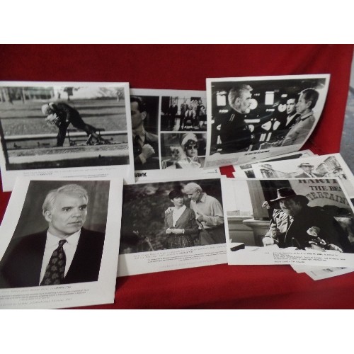 54 - VINTAGE OFFICIAL PRESS PHOTOGRAPHS, APPROX X 100 IMAGES FROM FILM AND TV. MAINLY 10 X 8 BLACK & WHIT... 