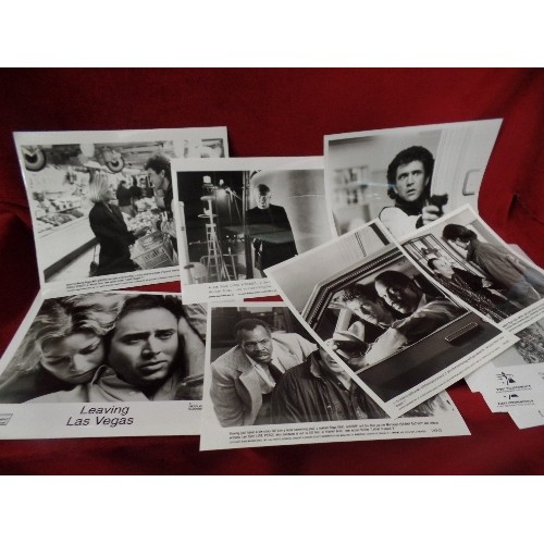 58 - VINTAGE OFFICIAL PRESS PHOTOGRAPHS, APPROX X 100 IMAGES FROM FILM AND TV. MAINLY 10 X 8 BLACK & WHIT... 