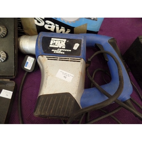 93 - PBX POWER VASE EXCEL HAMMER DRILL.