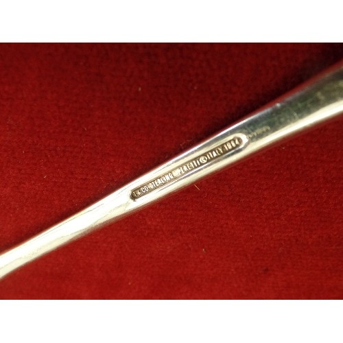 24 - A TIFFANY AND CO STERLING SILVER PADOVA PASTA SERVER BY ELSA PERETTI ITALY AND WITH T & CO AND LONDO... 