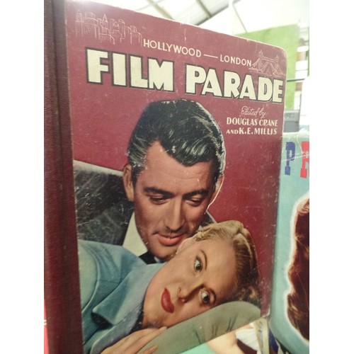 229 - VINTAGE 1940'S/50'S FILM RELATED BOOKS. INC 'PREVIEW 1949' FILM PARADE' INSIDE FILMLAND LIFE WITH TH... 