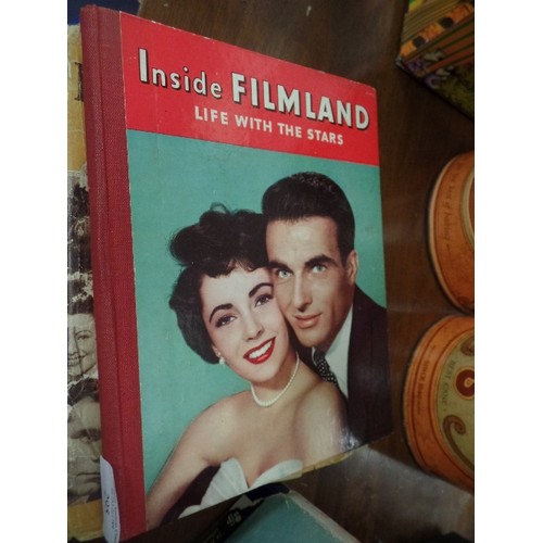 229 - VINTAGE 1940'S/50'S FILM RELATED BOOKS. INC 'PREVIEW 1949' FILM PARADE' INSIDE FILMLAND LIFE WITH TH... 