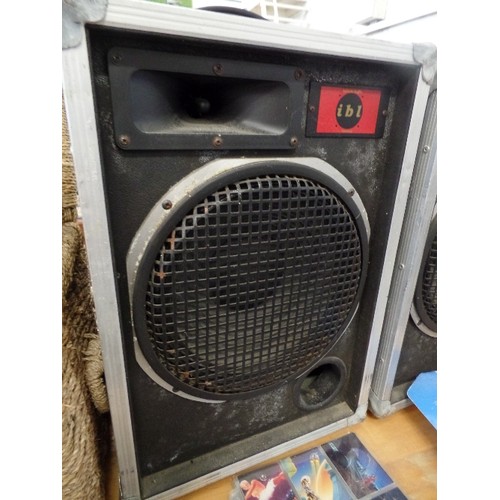 279 - PAIR OF LARGE IBL SPEAKERS. 'INFINITE BAFFLE LIMITED'