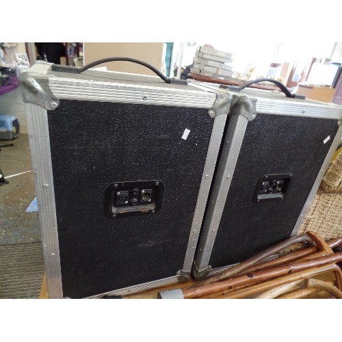 279 - PAIR OF LARGE IBL SPEAKERS. 'INFINITE BAFFLE LIMITED'