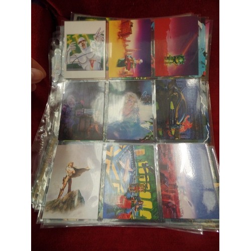 281 - COLLECTION OF 90 COLLECTORS 'MORE THAN BATTLEFIELD EARTH' CARDS, IN PLASTIC DISPLAY SLEEVES.