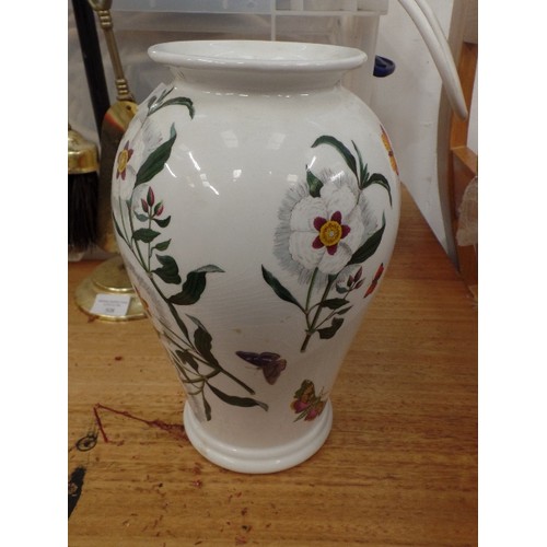 LARGE PORTMEIRION BOTANIC GARDEN VASE 26CM H GOOD COND