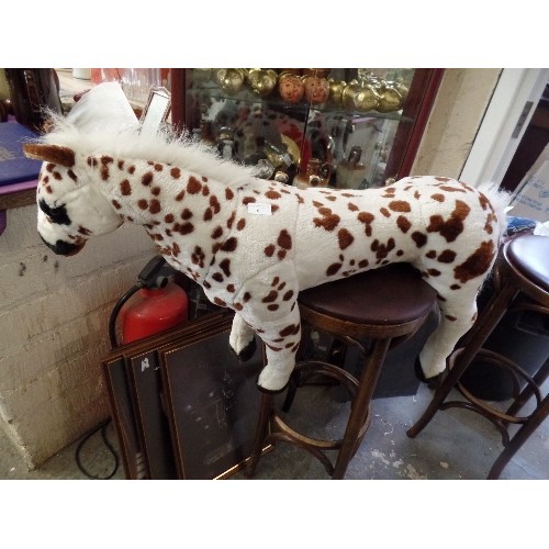 61 - LARGE APPALOOSA HORSE SOFT TOY