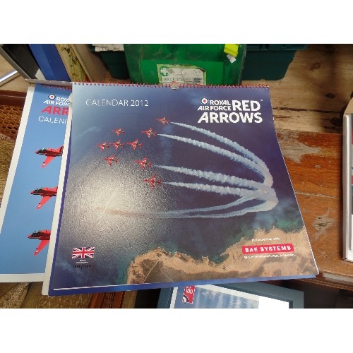 385H - VERY GOOD COLLECTION OF RED ARROWS LIMITED EDITION PRINTS AND CALENDARS ETC FROM THE 2010'S . INCLUD... 