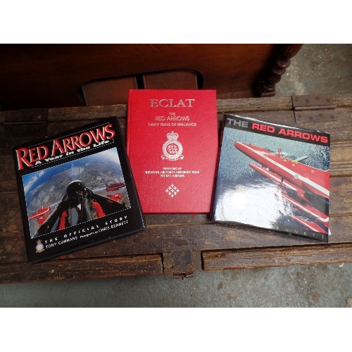 385K - 3 X RED ARROWS HARDBACK BOOKS 