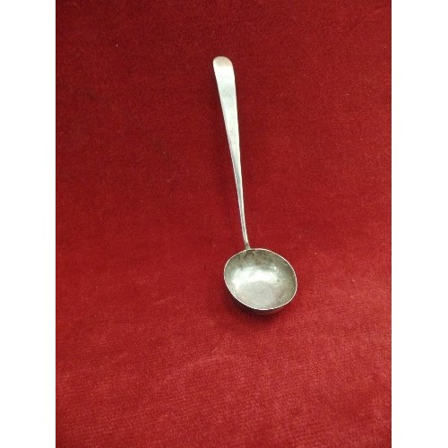 22 - GEORGIAN STERLING SILVER TODDY SPOON - THOMAS WALLIS - 14 GRAMS