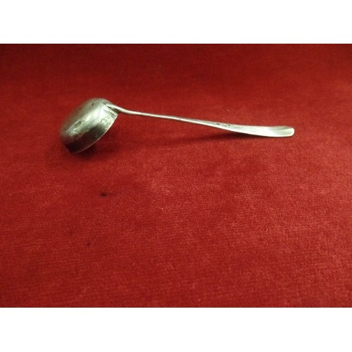 22 - GEORGIAN STERLING SILVER TODDY SPOON - THOMAS WALLIS - 14 GRAMS