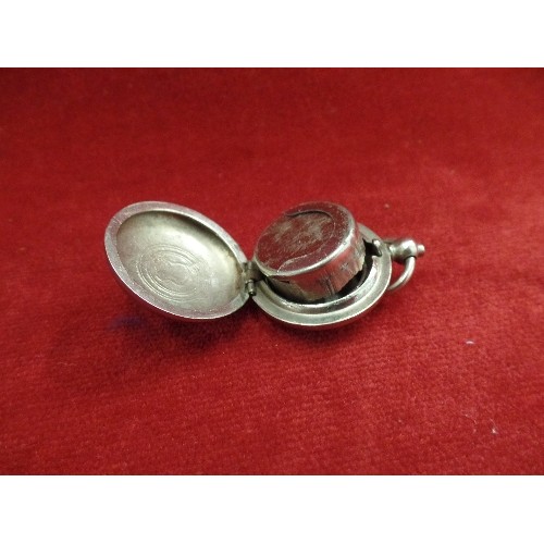 55 - EDWARDIAN SILVER PLATED SOVEREIGN CASE