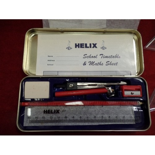 79 - A SET OF HELIX OXFORD MATHEMATICAL INSTRUMENTS COMPLETE UNUSED