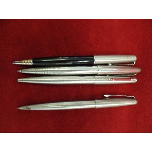 83 - 11 PARKER BALLPOINT PENS VARIOUS TYPES