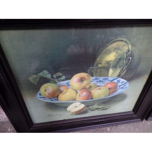 149 - PAIR OF 1930'S FRAMED PRINTS - STILL LIFE WITH FRUIT - BY ALEXANDRE FRANCOIS BONNARDEL (1867 - 1942)... 