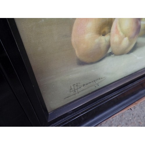 149 - PAIR OF 1930'S FRAMED PRINTS - STILL LIFE WITH FRUIT - BY ALEXANDRE FRANCOIS BONNARDEL (1867 - 1942)... 