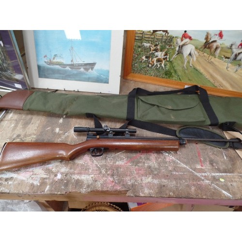 167 - BOLT ACTION AIR RIFLE - .22, 2260 CALIBRE BY CROSMAN 