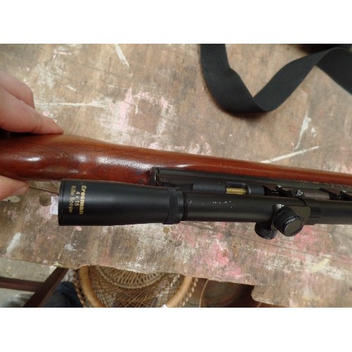 167 - BOLT ACTION AIR RIFLE - .22, 2260 CALIBRE BY CROSMAN 