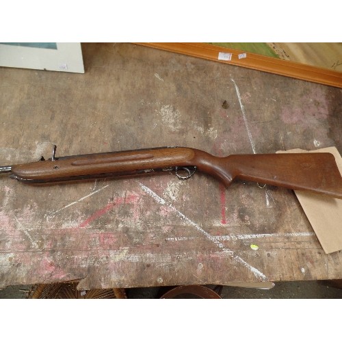 168 - VINTAGE .22 LEVER ACTION AIR RIFLE - NEEDS ADJUSTMENT - PROBABLY BSA