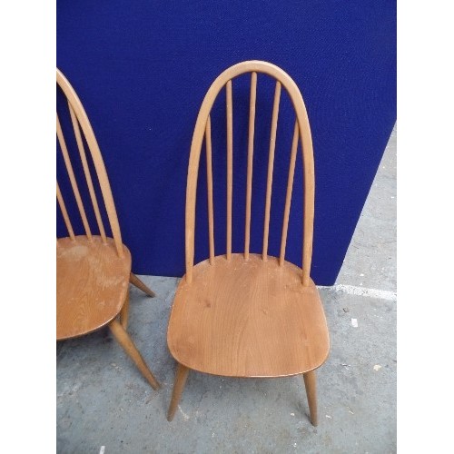 177 - A PAIR OF 1960'S BLOND ERCOL 