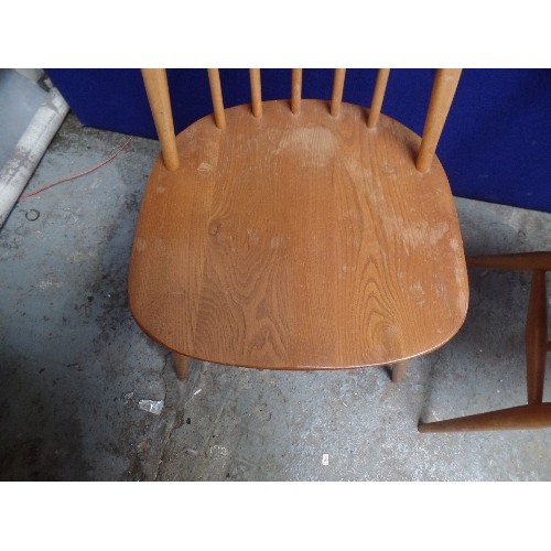 177 - A PAIR OF 1960'S BLOND ERCOL 