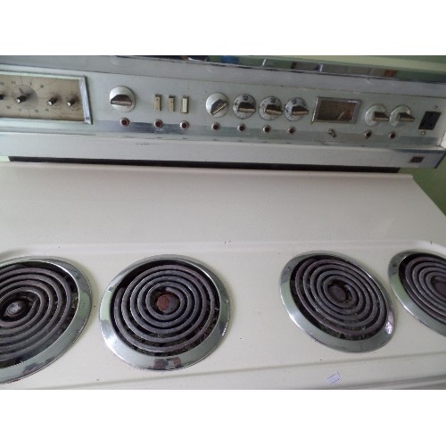 198 - A 1960'S G.E.C. ELECTRIC RANGE COOKER, THE 